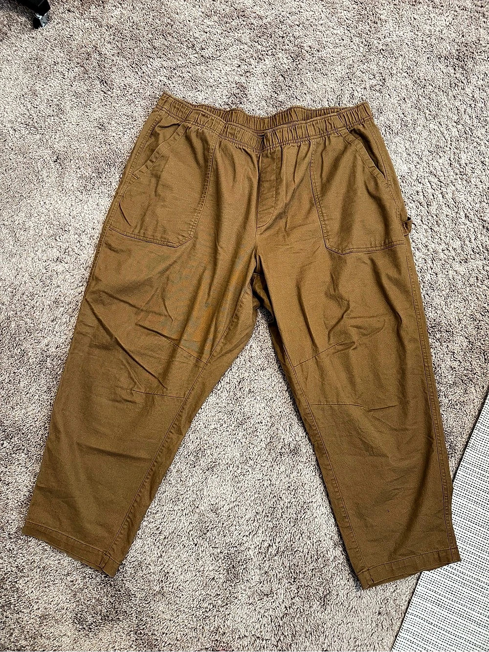 Old Navy High-Waisted Pulla Utility Pants Brown XXL
